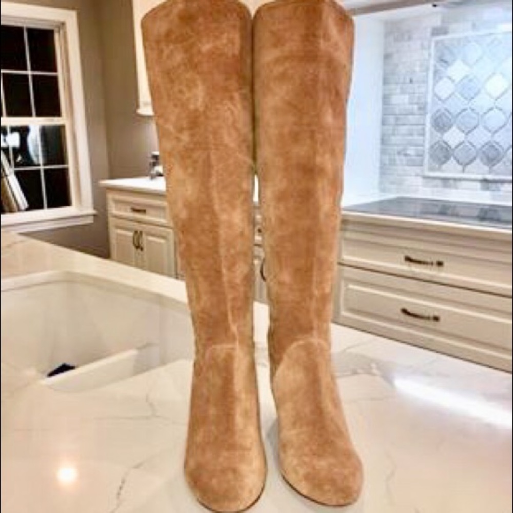 Gianni Bini Riyna Tall Suede Riding Boots
